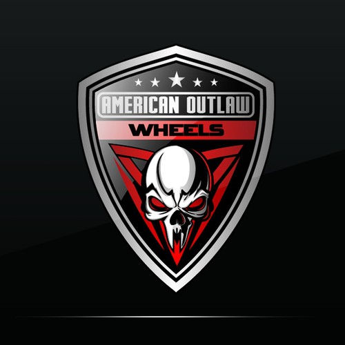 Help AMERICAN OUTLAW WHEELS (word "WHEELS" is optional) with a new logo