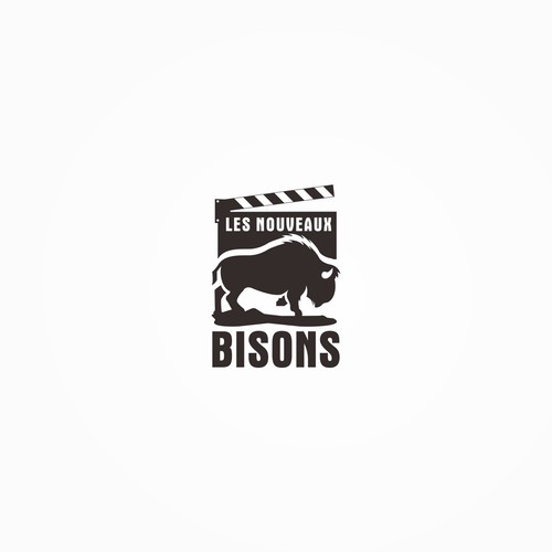 Créez un beau logo pour "Les Nouveaux Bisons"