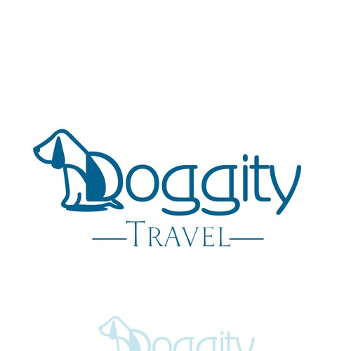 logo concept for a company selling travel kits for dogs