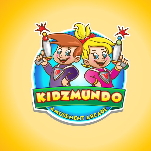 Logo for amusement center