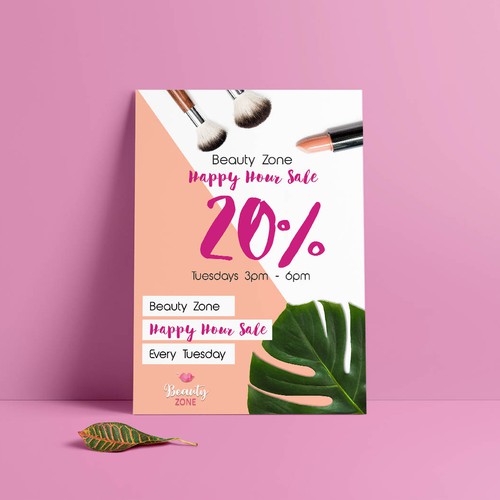 happy hour beauty sale