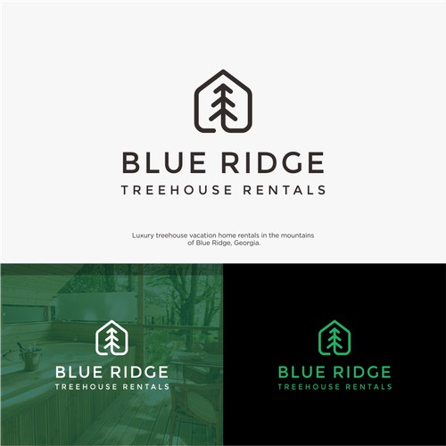 Luxury treehouse vacation home needs a simple logo