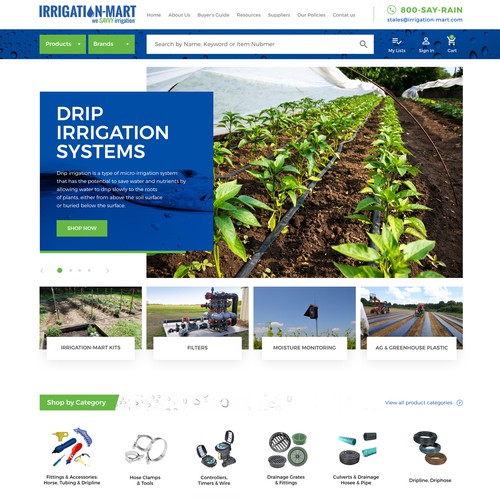 Irrigation Market Website