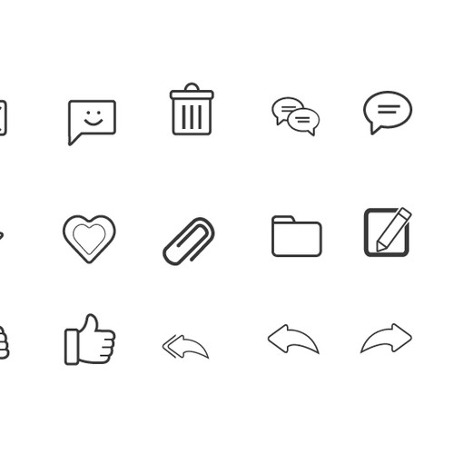 24 Awesome Messaging Icons