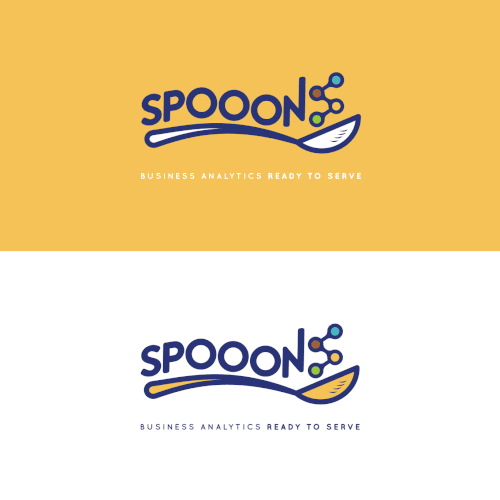 Spooon Business Analytics Logo Design