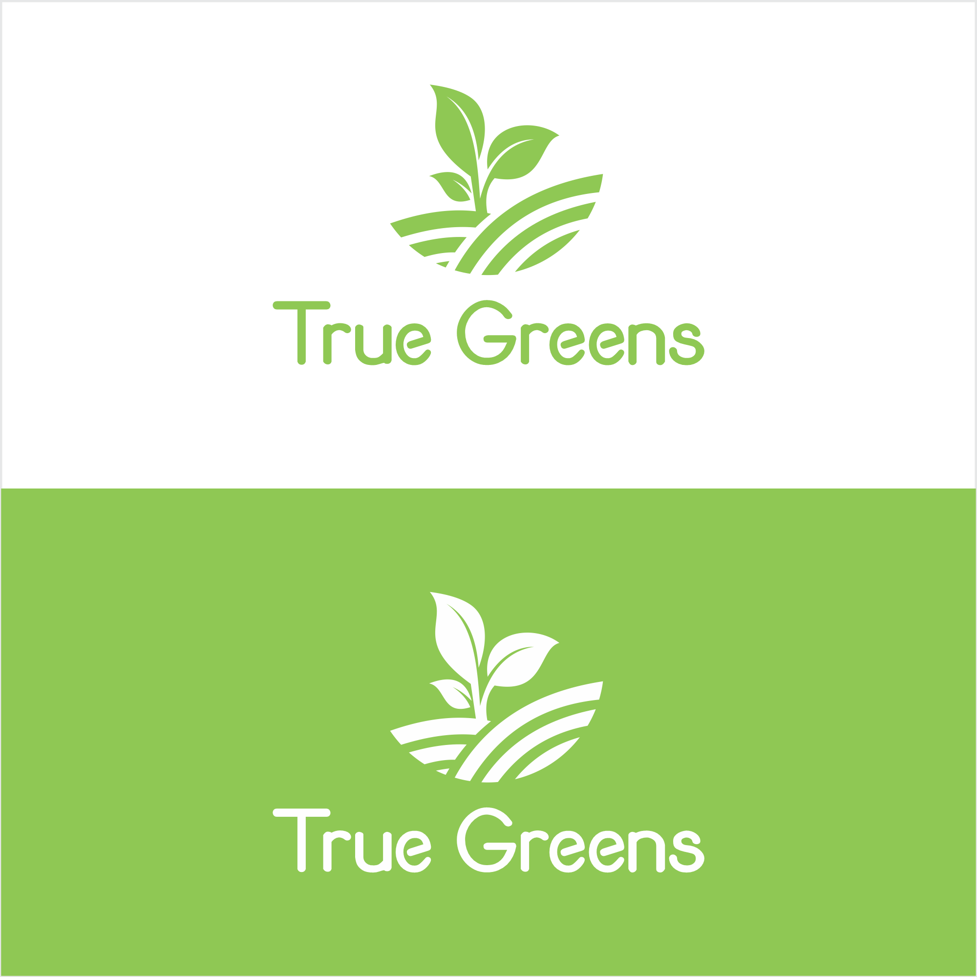 🌱 Logo for plant based, organic food producer