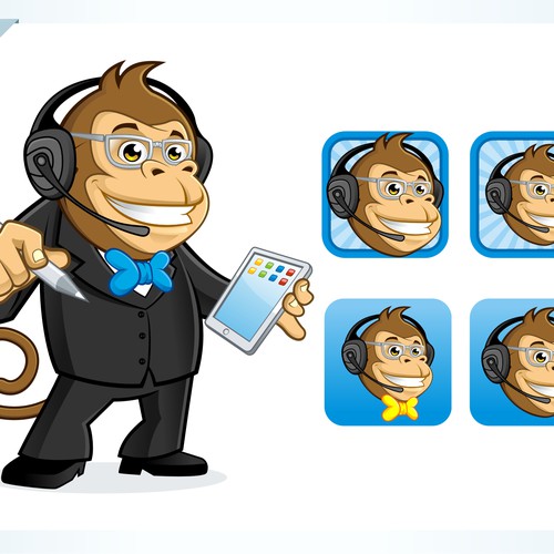 icon design - Helper Monkey