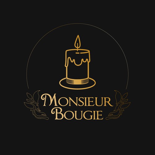 Logo for a candle seller
