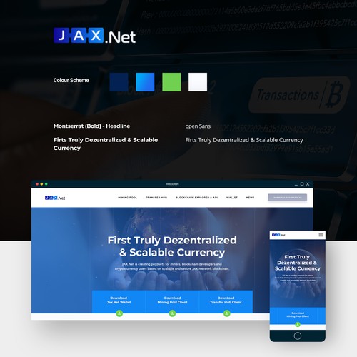 A Responsive website design