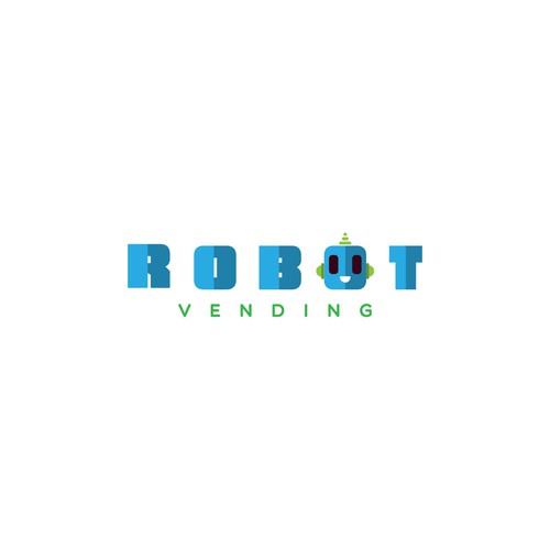 Robot Vending Logo #3