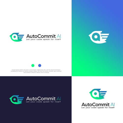 logo design for AI generator company.