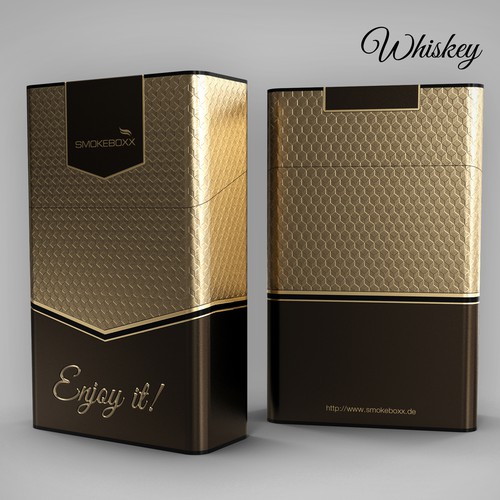 Cool alloy box for cigarettes