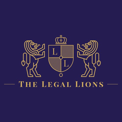 Concept logo for law firm