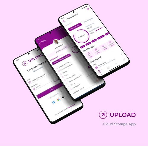 Cloud Storage App Design