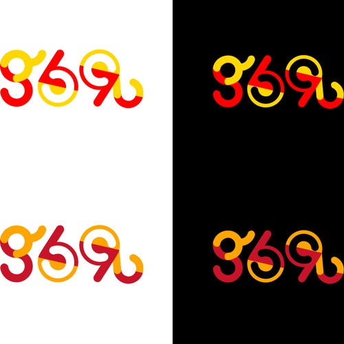 Bold, elegant and powerful logo for Guru 369.