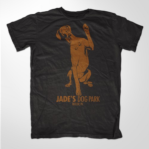 T-Shirt Design for Jade's Dog Park