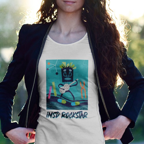 IMSD Rockstar - T Shirt Design