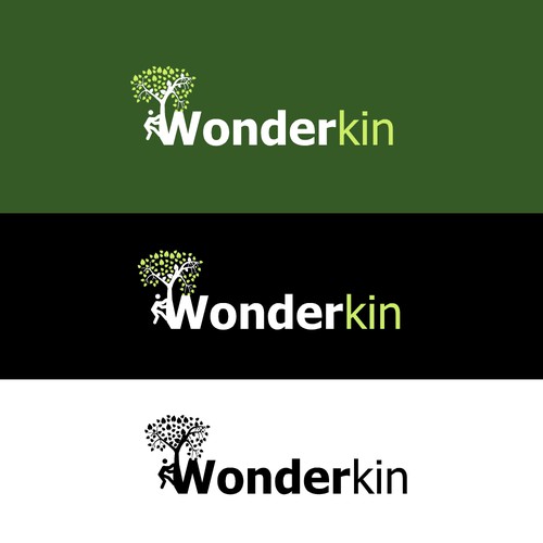 Logo concept for organization related to help children