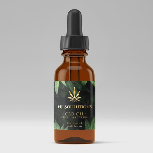 NuSolutions CBD Oil Label Project