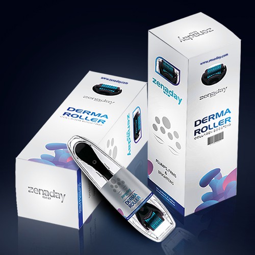 Packaging design for Derma Roller