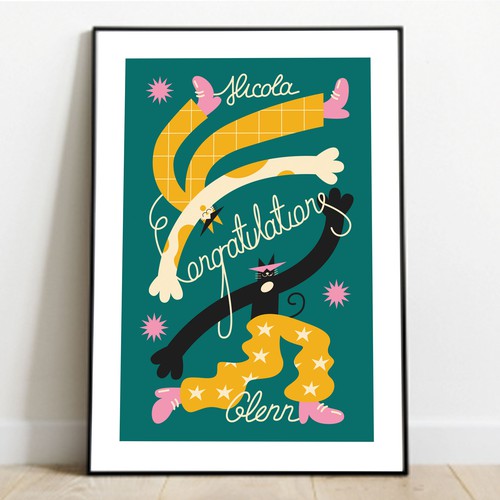 Congratulations from cats