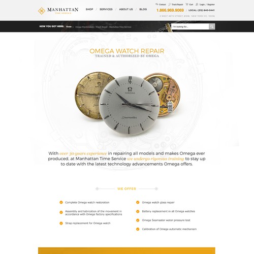 Watch repair website