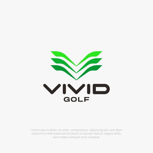Vivid Golf Logo