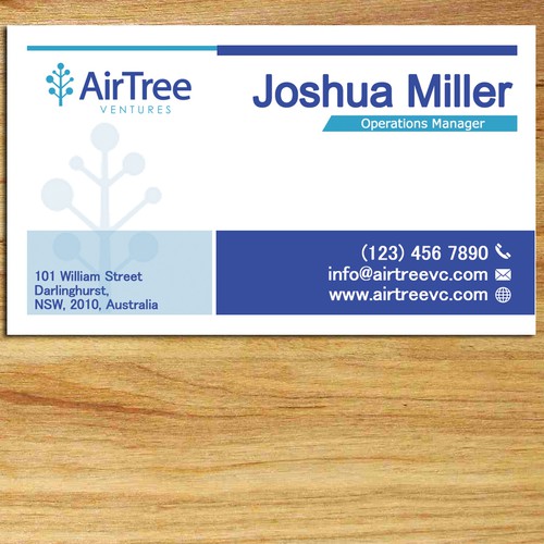 Venture Capital Firm needs a Business Card design