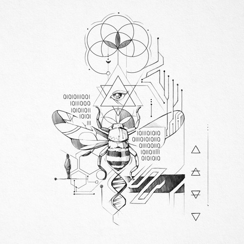 Spirit Bee Tattoo