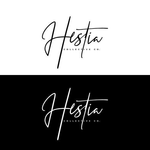 Wordmark logo for fashion boutique.