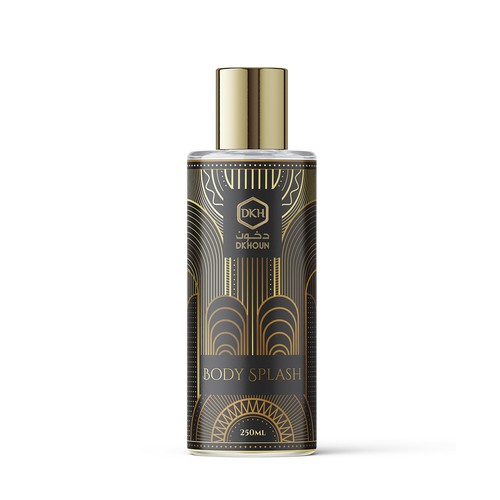 Label for body mist