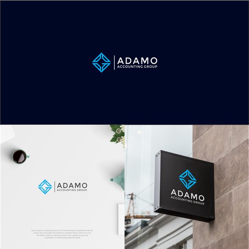 Logo Concept For Adamo Accounting Group