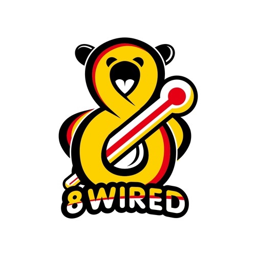 Logo concept for 8 wired