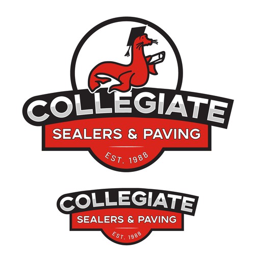 A classic logo for driveway sealing and paving in Northern Virginia