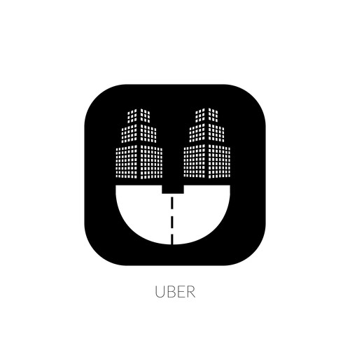 The idea of icons for Uber.