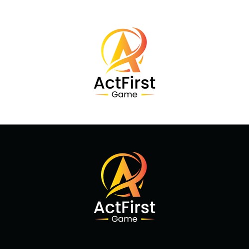 ActFirst Games Logo Design