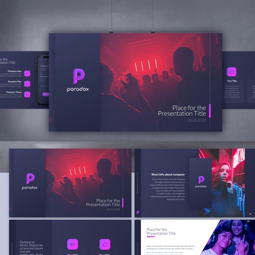 Paradox PowerPoint template