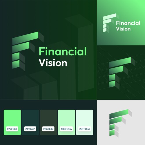 Financial Vision Logo Design