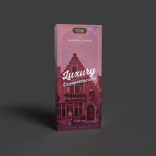 Packaging Design | Luxury Cheesebiscuits