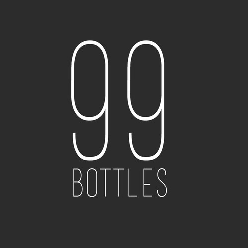 Classic and simple logo for bottle shop
