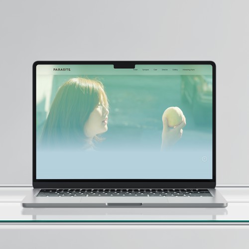 UX/UI Movie Website Design- Parasite