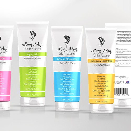 Design a Professional Funky New Cosmetic Cream Label