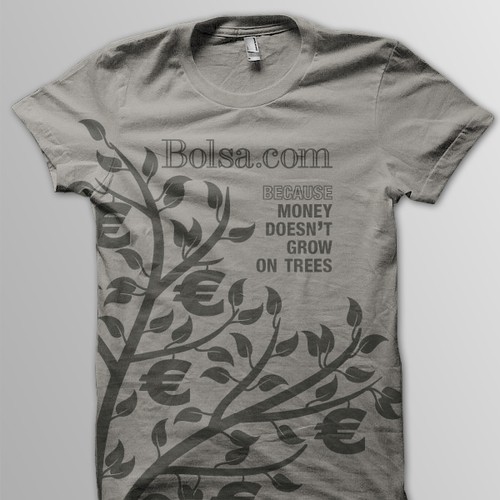 T-Shirt for the Social Network Bolsa.com