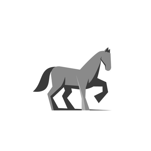 Modern Horse Logo