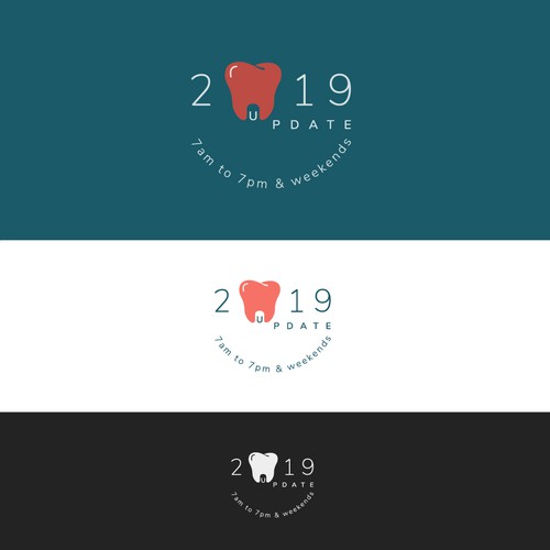 Modern Minimal Dental Logo.