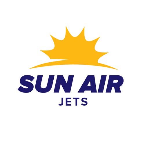 Sun Air Jets logo design