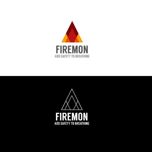 Logo concept for app for firefighters