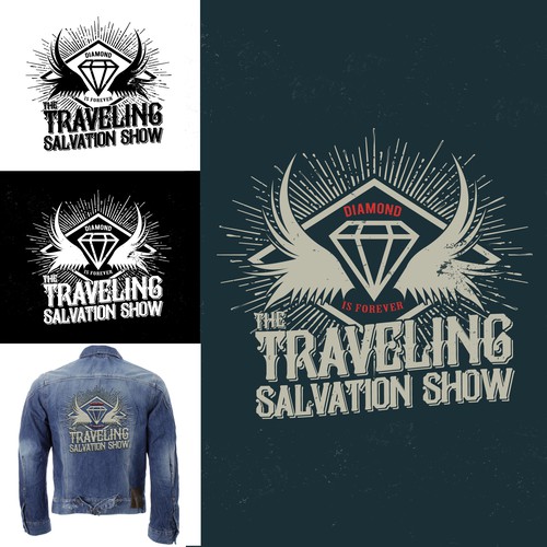 Logo design for The Traveling Salvation Show