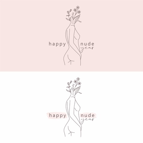 Cool feminine logo for cool youtube blogger