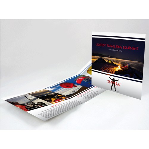 brochure design for Skyman